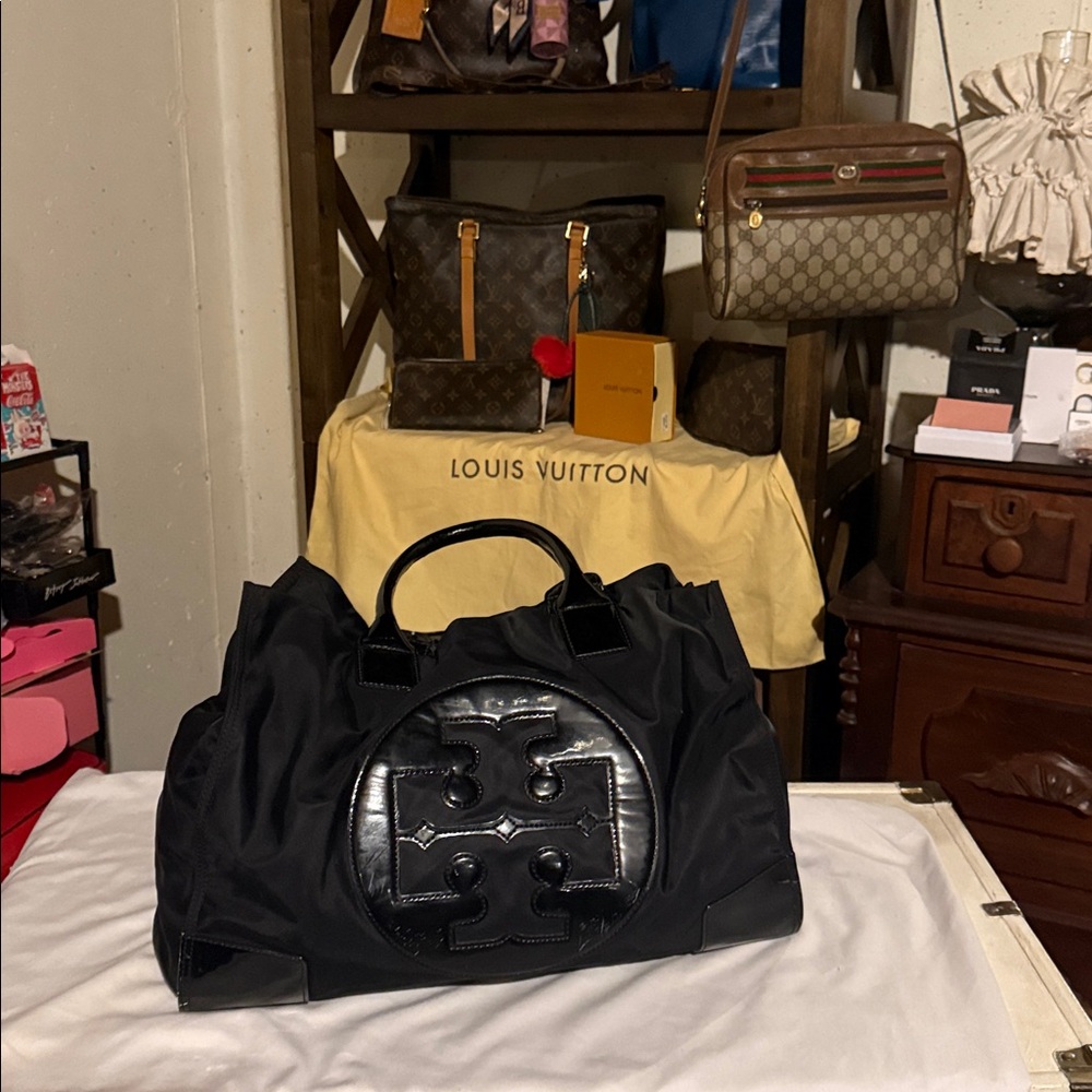 Tory Burch Black Hobo Bag